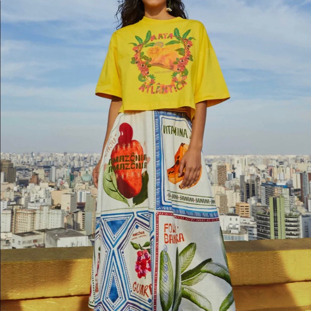 Farm Rio rare and absolutely stunning and unique maxi skirt!!! Price firm!